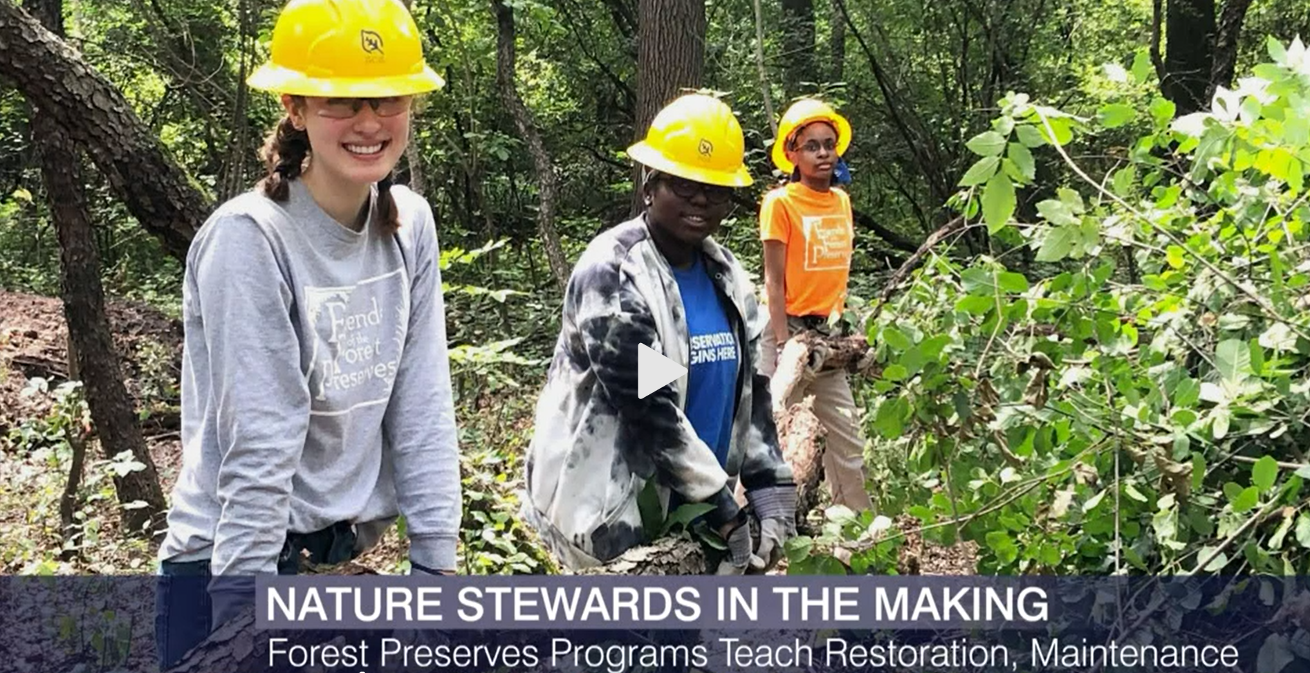 The Next Generation of Environmental Stewards Is Training at Cook County Forest Preserves